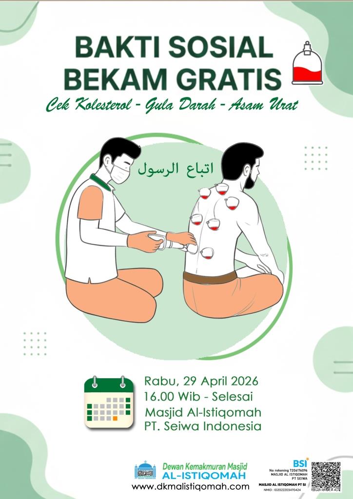 Bekam Gratis, Ikhtiar Sehat Sesuai Sunnah