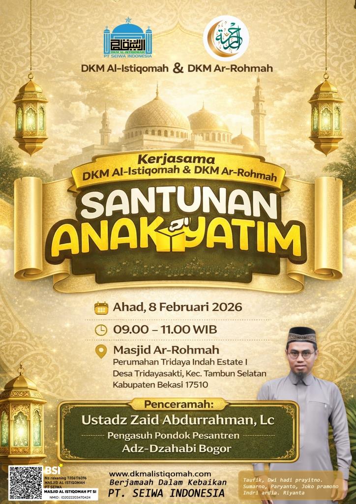 Santunan Anak Yatim, Wujud Kepedulian dan Ukhuwah Umat